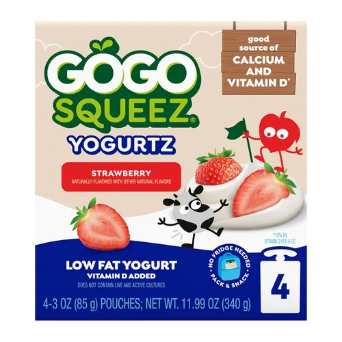 Miniatura 3 de GoGo squeeZ yogurtZ, plátano, 3 onzas