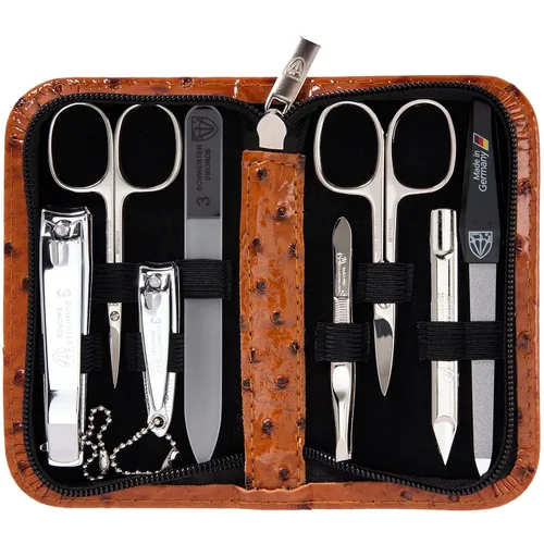 Miniatura 20 de 3 Swords Germany – Juego de 8 piezas para manicura y pedicura profesional para el cuidado de las uñas de los dedos y los dedos del pie tijeras