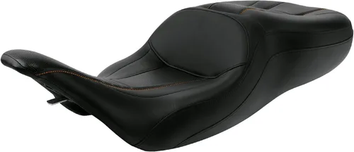 Miniatura 11 de TCT-MOTORPARTS Almohada de Asiento para Conductor y Pasajero Negro Compatible con Harley Touring Electra Glide Ultra Classic Standard FLHTC 1997-2007