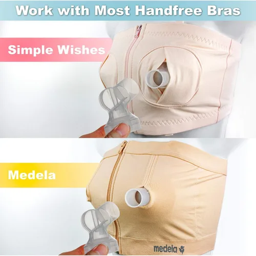 Miniatura 7 de Nenesupply Piezas de bomba Bridas de 0.748 in compatibles con Medela Brida Brida Válvula Conector de membrana Compatible con Conector Personalfit No