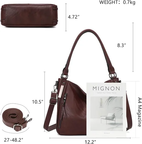 Miniatura 2 de Purses for Women Shoulder Handbags Hobo Bags Tote Bag