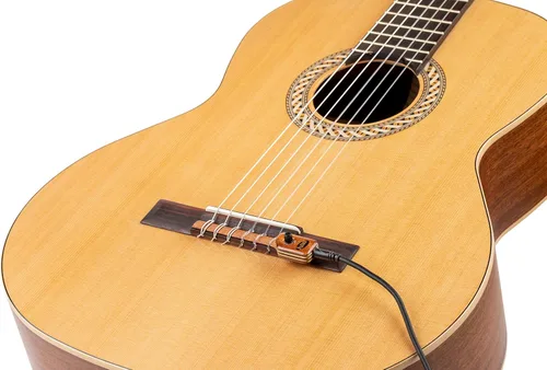 Miniatura 4 de KNA NG-2 Pastilla Piezoeléctrica Portátil para Guitarra Clásica Flamenca de Cuerdas de Nylon – Tono Acústico Natural, Ligero, Desmontable, Control