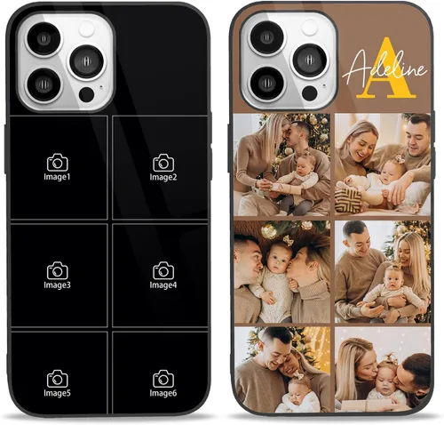Miniatura 14 de Easycosy Fundas de teléfono personalizadas con imagen para 17, 16, 15, 11, 12, 13, 14 Pro/Max/Mini XR X Xs Max, funda personalizada para iPhone