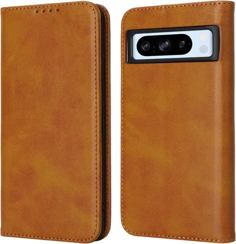Miniatura 27 de Havaya Funda tipo cartera para Google Pixel 6 Pro con tarjetero para Pixel 6 Pro 5G, funda abatible con ranuras para tarjetas de crédito, piel