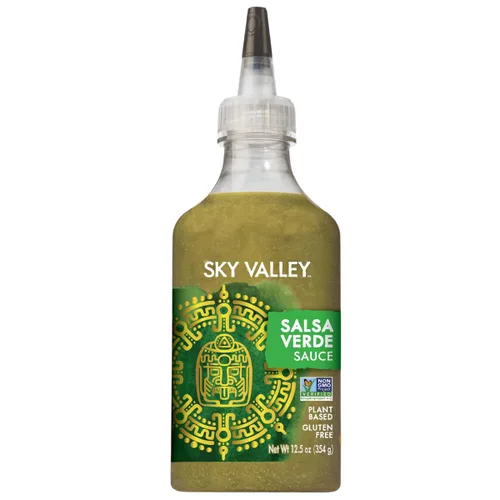 Sky Valley Salsa Verde Salsa Verde Salsa Verde, Calor Medio, Salsa Keto, Sin Gluten, Vegana, Sin OGM, Salsa Verde Salsa Picante, Salsa Picante Verde