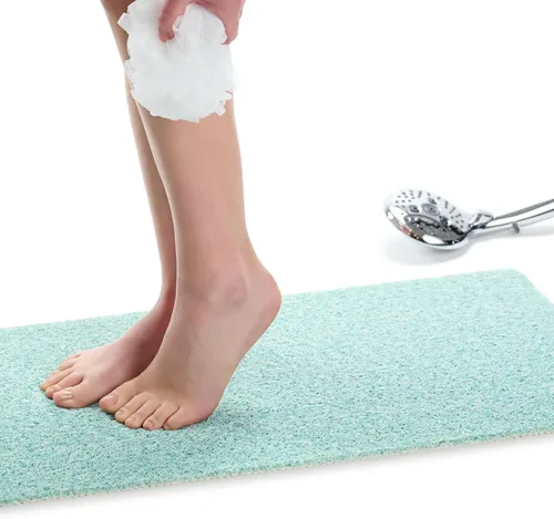 Miniatura 98 de Tapete de ducha antideslizante para bañera - Tapete de baño de lufa para baño - Tapete de baño de 40 x 16 pulgadas - Alfombra de baño antideslizante