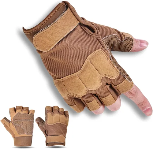 Miniatura 8 de Guantes de levantamiento de pesas, guantes de gimnasio para hombres y mujeres, protección completa de la palma para deportes, levantamiento
