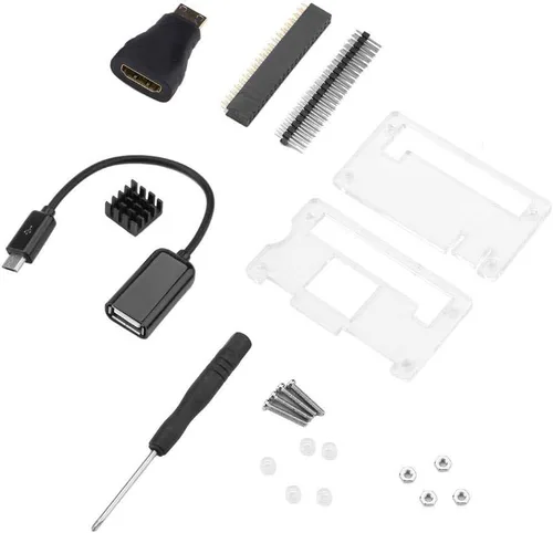 Miniatura 6 de Kit de inicio Zero W, paquete completo de accesorios Zero W con estuche blanco, para desarrolladores, educadores y entusiastas del bricolaje