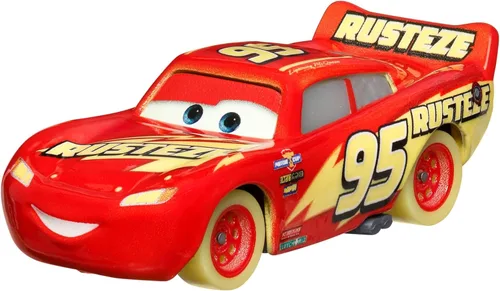 Disney Cars Disney Pixar Cars Glow Racers - Rayo McQueen - Coches Metal