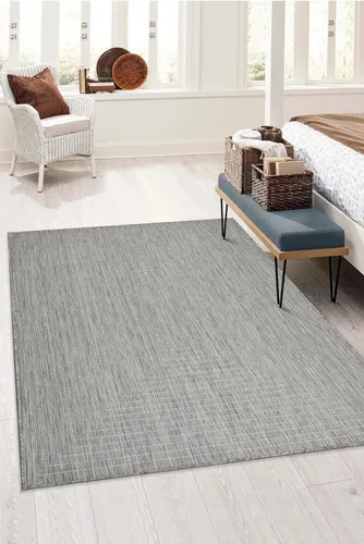Miniatura 23 de Adiva Rugs Alfombra de área para interiores y exteriores, resistente a la intemperie, fácil de limpiar, resistente a las manchas para comedor, patio