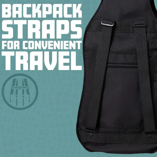 Miniatura 3 de Gator Cases - Bolsa de viaje para orquesta y banda ligera para 1/2 contrabajo vertical; (GBO-BASS12)