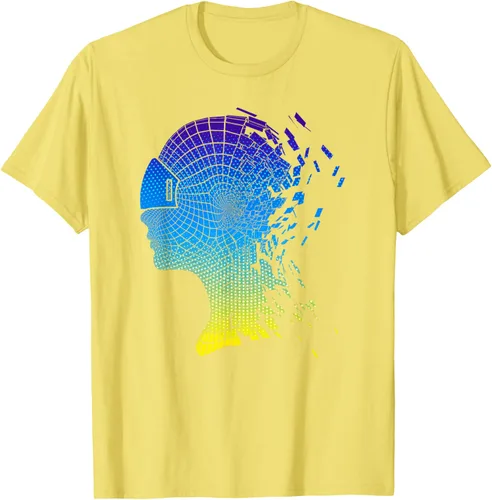 Miniatura 15 de Camiseta con diseño de auriculares de realidad virtual de VR Fans, Negro, S