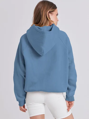 Miniatura 5 de ANRABESS - Sudaderas con capucha para mujer, sobre talla, de vellón de manga larga, modelo de 2024, para otoño