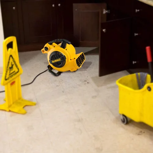 Miniatura 7 de DEWALT Movedor de Aire Portátil, 276W Ventilador de Piso de 3 Velocidades, Ventilador Soplador Utilitario, 1/5 HP 600 CFM Secador de Piso, Secador