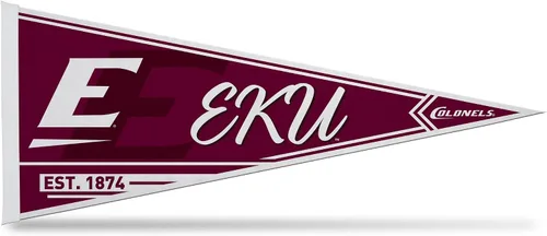 Miniatura 42 de Rico Industries NCAA Banderín Clásico de Fieltro para Decoración de Pared de 12" x 30" - Ideal para Decoración del Hogar/Dormitorio/Cueva de Hombre