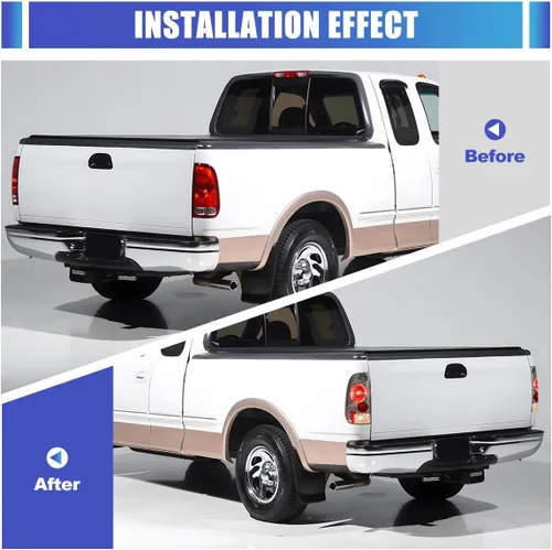 Miniatura 4 de Nixon Offroad Conjunto de luces traseras para Ford F150/F250 1997-2003, 1997-2003 Ford F-350, lámparas traseras para 1999-2007 F250-F350, lado