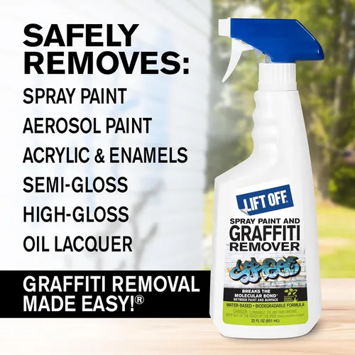 Miniatura 3 de Motsenbocker's Lift Off 41101-6PK - Removedor de pintura en aerosol y graffiti, elimina pintura en aerosol, acrílico y esmalte, seguro para madera