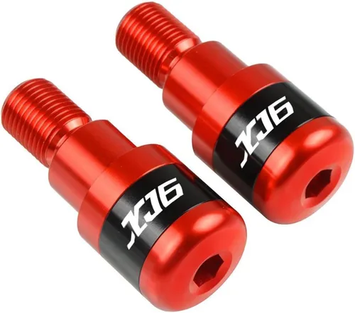 Miniatura 5 de Accesorios de motocicleta extremos manillar Grips Bar End Caps para Yamaha XJ6 Diversion 2009-2016 2010 2011 2012 2013 2014 2015 XJ 6 (color: negro)