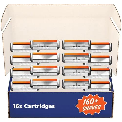 Miniatura 8 de Dollar Shave Club 4 repuestos de maquinilla de afeitar (8 unidades) Cuchillas de enjuague Swift para cabello más largo y grueso