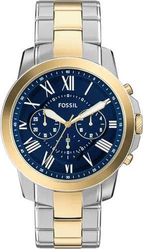 Miniatura 12 de Fossil Men's Watch, Grant Quartz Stainless Steel Chronograph Watch for Men