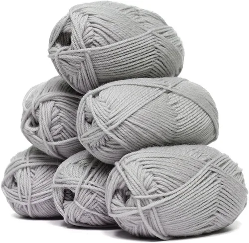Miniatura 24 de 100% lana pura Superwash de Alpaca Warehouse, juego de 3 madejas (150 gramos) de peso DK - Procedencia directa de Perú - Celestialmente suave
