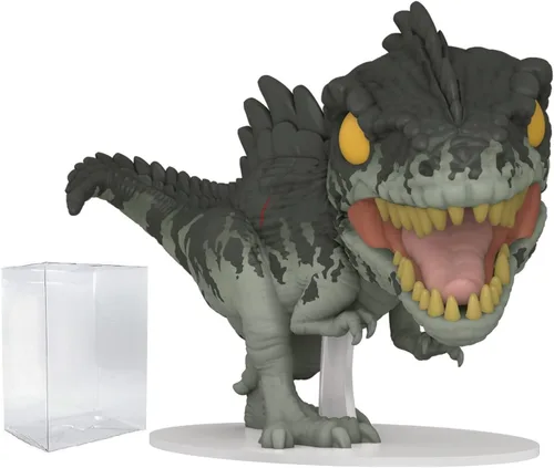 POP Jurassic World Dominion - Figura de vinilo Giganotosaurus Funko (paquete con funda protectora de caja compatible), multicolor, 3.75 pulgadas