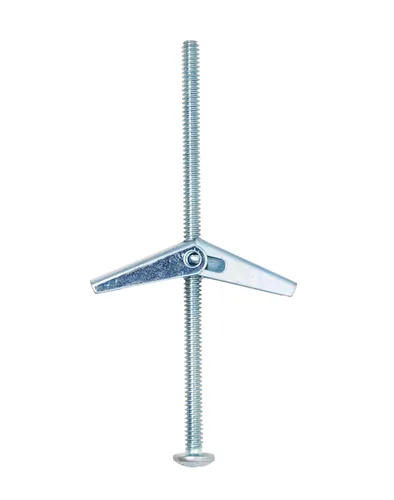 Miniatura 14 de QUALIHOME Anclajes de perno de resorte – Anclajes de pared resistentes para colgar artículos con paredes huecas y más – Anclaje de pared hueco