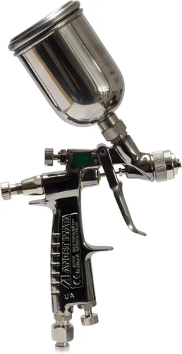 Miniatura 4 de Iwata - Medea Eclipse HP G3 Pistola de aerógrafo con agarre de pistola / alimentación por gravedad fija de doble acción