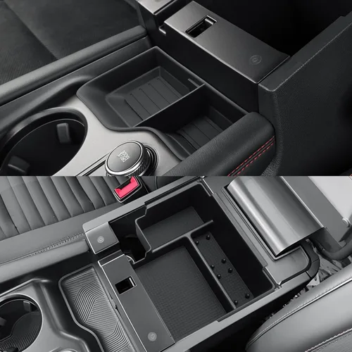 Miniatura 8 de CDEFG 2Pcs for 2026 Ford Explorer Center Console Organizer for 2025 2026 Explorer (Active/ST-Line/Tremor/Platinum/ST) Accessories Middle Console