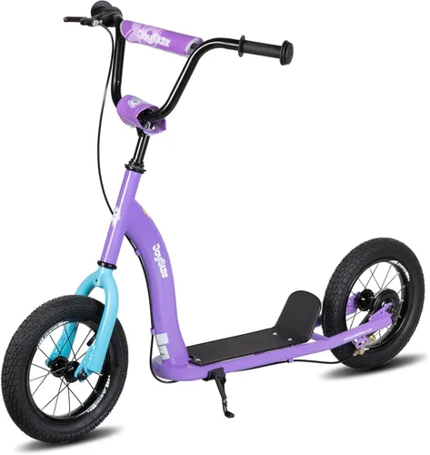 JOYSTAR Patinete para niños de 5 años o más, adolescentes y jóvenes, scooter ligero para niños con manubrio ajustable, scooter de 2 ruedas para