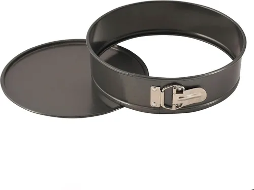 WINCO Molde desmontable con fondo desmontable, 10 pulgadas, acero aluminizado