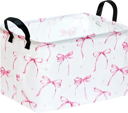 Miniatura 18 de Cesta de almacenamiento para el hogar, cesta para estante de niños, caja organizadora de ropa, cesta de lavandería, cesta de regalo para la ropa