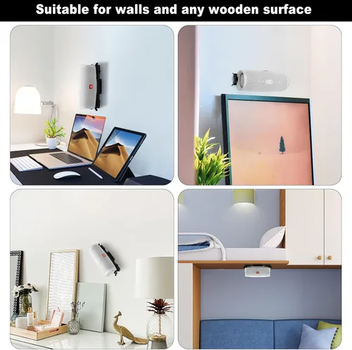 Miniatura 2 de Soporte de pared para altavoz JBL Charge 4/Charge 5/Flip 6/Flip 5, soporte de pared de metal para altavoz de 6.85 a 9.2 pulgadas (negro)