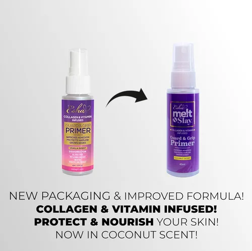 Miniatura 3 de Esha Melt N Slay Guard & Grip Primer - Colágeno, aceite de fruta de oliva, infusión de vitamina E - Mejora y protege tu piel - Mejora la adherencia
