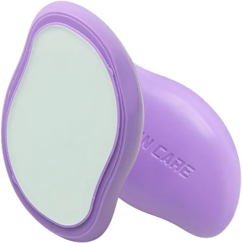 KtEli Removedor de pelo de cristal, borrador de pelo de cristal, borrador mágico para mujeres y hombres, depilación reutilizable, depilación sin