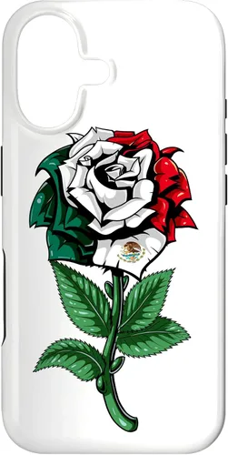 Miniatura 32 de Funda para iPhone 12/12 Pro con diseño de bandera de México