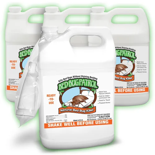 Miniatura 10 de Bed Bug Patrol - Aerosol para chinches de cama natural, seguro para niños y mascotas, a base de plantas, no tóxico, tratamiento natural efectivo