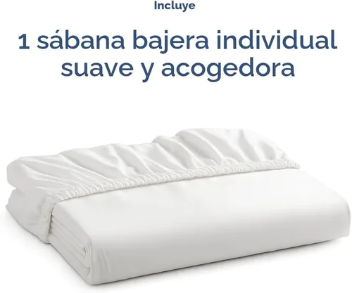 Miniatura 4 de CGK Unlimited - Sábana bajera ajustable, se adapta a colchones de hasta 16 pulgadas, extrasuave, sin arrugas, transpirable, tamaño individual
