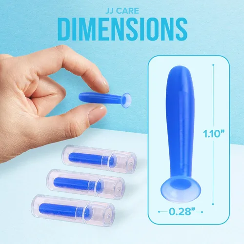 Miniatura 4 de JJ CARE Aplicador de lentes de contacto – Paquete de 4 herramientas de succión para lentes de contacto duras, émbolo de contacto ocular de goma