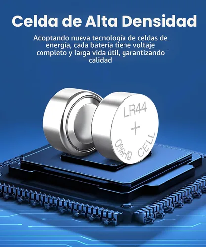 Miniatura 8 de YKM Paquete de 10 Baterías LR44 AG13 L1154f A76 357/303 L1154 L1154c LR44h 1.5V Baterías Alcalinas para Calibrador Digital Batería de Reloj