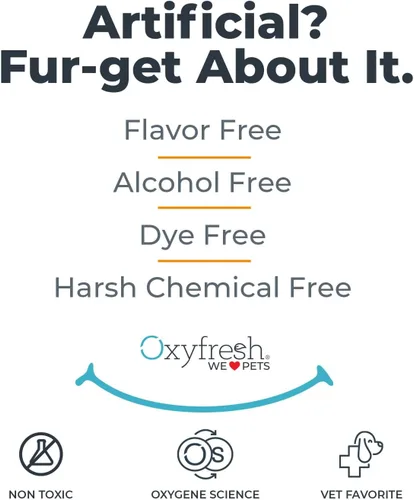 Miniatura 9 de Oxyfresh Kit dental prémium para mascotas para perros y gatos – Ambientador de aliento y solución de limpieza dental más fácil para aliento fresco