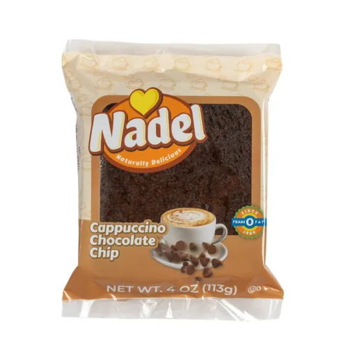 Miniatura 20 de Nadel - PASTEL DE CALABACÍN NATURALLY DELICIOUS (Paquete de 4) Rebanadas de Panes Dulces y Pasteles, refrigerio para el almuerzo de regreso a