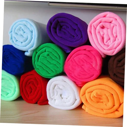 Miniatura 4 de Toalla de baño de secado rápido altamente absorbente, toalla de playa y ducha para spa, viajes, fitness y natación, color blanco