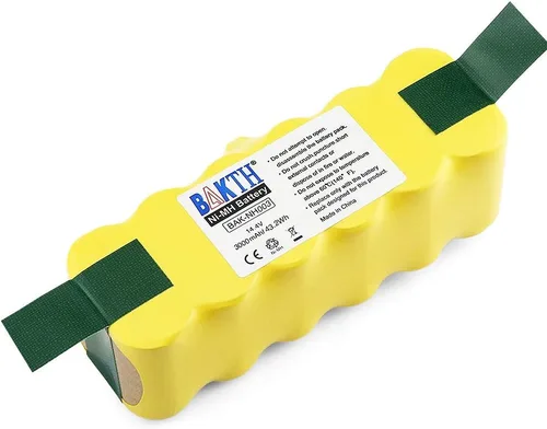 BAKTH Batería NI-MH de 14.4V 3000mAh para iRobot Roomba 500 510 520 530 532 535 540 545 550 552 555 560 562 570 580 581 582 585 595 600 610, 620,