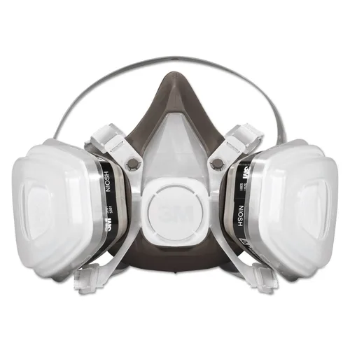3M 51P71, conjunto de respirador desechable (1/2 pieza facial), vapor orgánico/P95, pequeño 12EA/estuche, L, 1