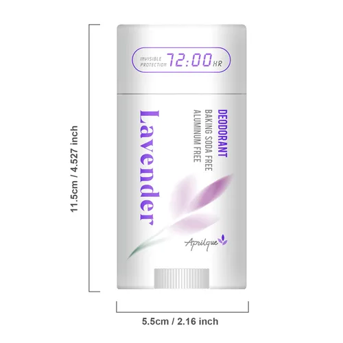 Miniatura 7 de Crema desodorante natural en barra – 2.6 fl oz/pieza, 72 horas de protección sin aluminio y sin bicarbonato de sodio para mujeres y hombres