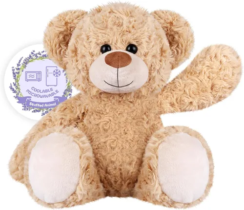 Miniatura 13 de SuzziPals Peluche de Mono Calentable y Enfriable, Almohadillas Térmicas de Peluche para Microondas para Calmar y Relajar, Juguetes de Peluche