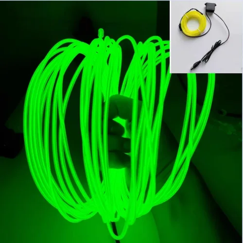Miniatura 14 de Tira de luces LED de 360° – con opciones de alimentación de batería/USB – Luces LED flexibles para dormitorio, decoración del hogar, diseños