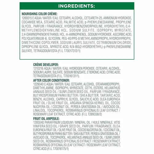 Miniatura 11 de Garnier Nutrisse - Tinte permanente en crema nutritiva para el cabello, 11 negro más negro (Peppercorn), 2 unidades (el empaque puede variar)
