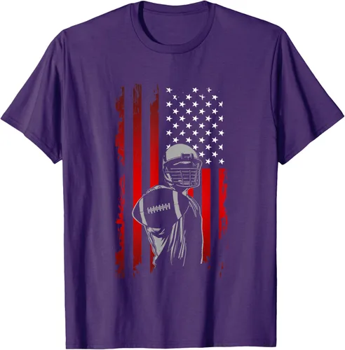 Miniatura 54 de Camiseta de fútbol americano, Negro